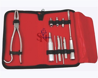 Equine Burgess Set, Hand Crafted, Stainless Steel, Dental