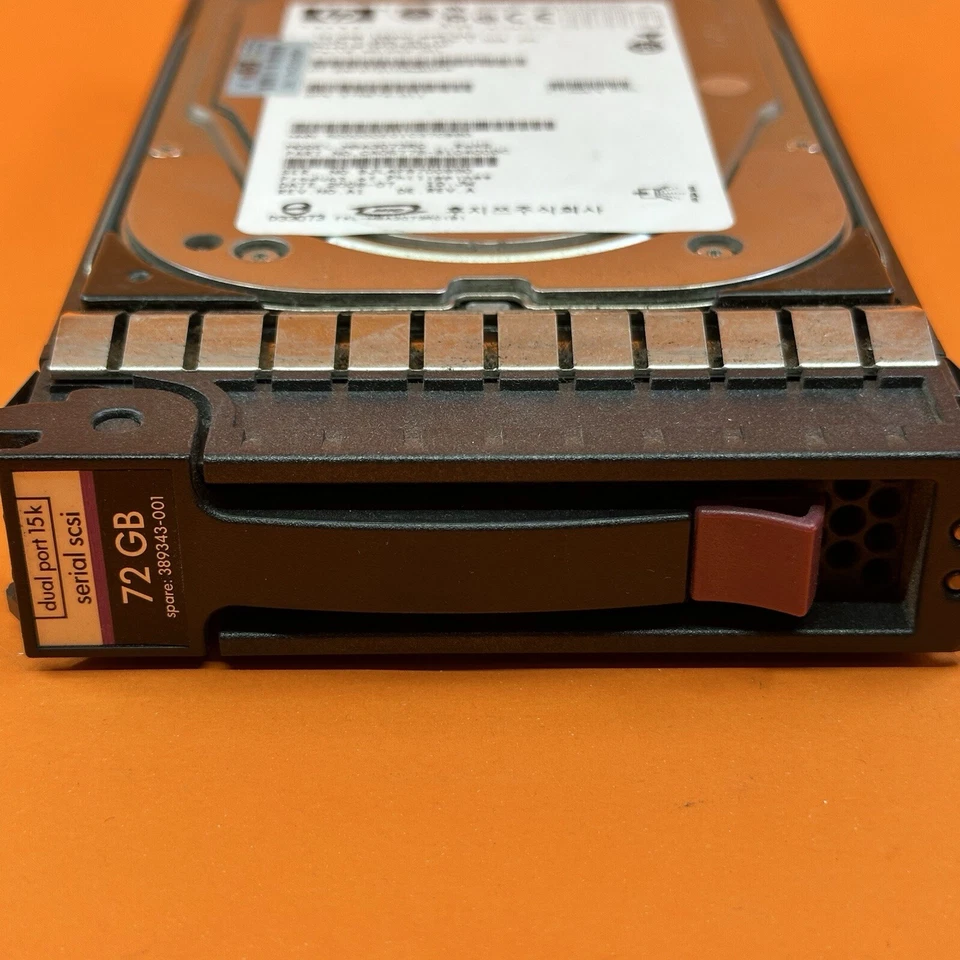 HP DF072BAFDT 72GB 15000RPM SAS Hot Swap 3.5" Internal HDD 376594-001 With Tray - Image 2 of 4
