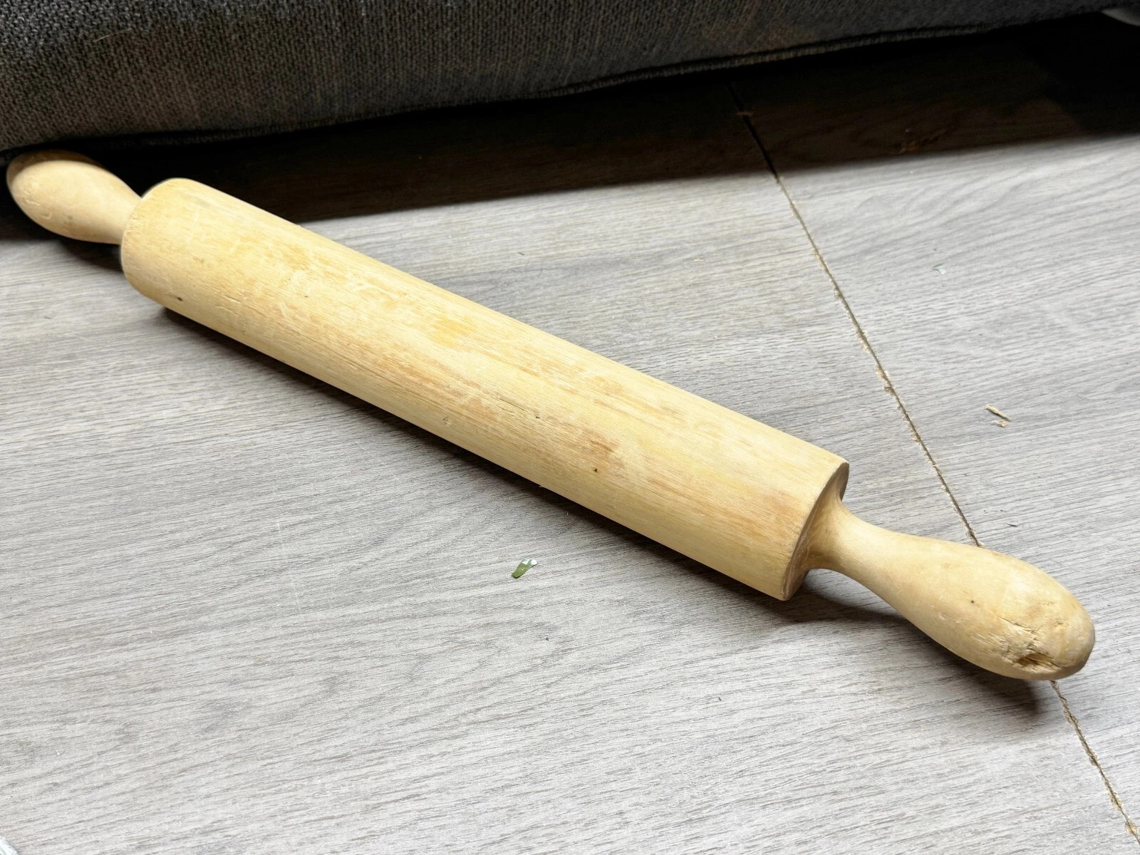 VINTAGE WOODEN ROLLING PIN RUSTIC FARMHOUSE KITCHEN UTENSIL BAKING TOOL