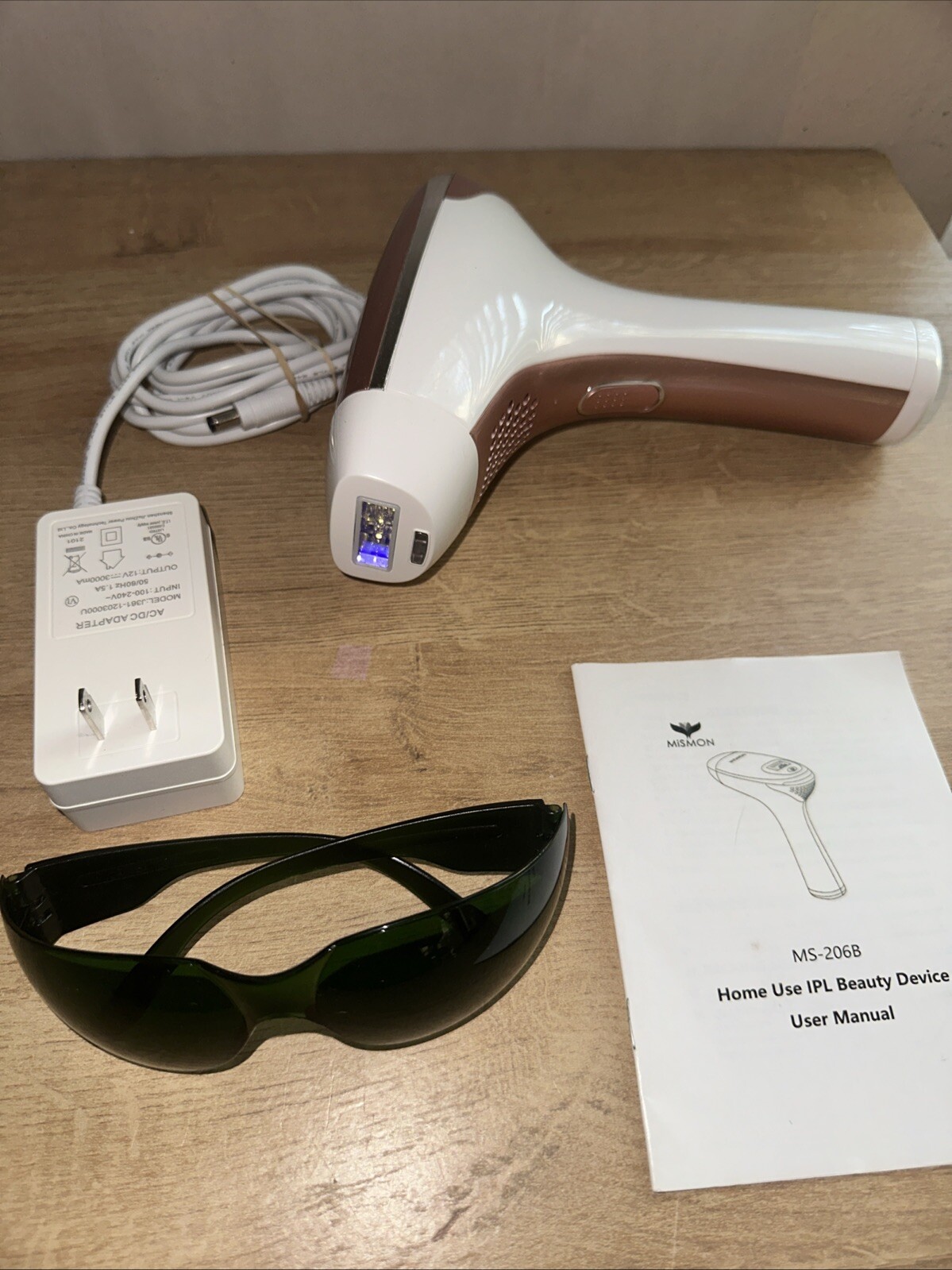 MiSMON MS-206B IPL Permanent Hair Removal Beauty Device for Women/Men