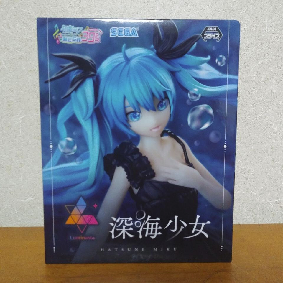 Luminasta Miku Deep Sea Girl Ver. Figure Japan Authentic SEGA Luminasta Miku Deep Sea Girl Ver. Figure Japan Authentic SEGA