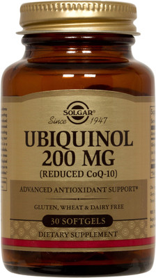 Solgar Ubiquinol 200mg Reduced CoQ-10 30 Softgels