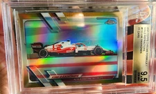 2021 Topps Chrome F1 Formula 1 GOLD REFRACTOR KIMI RAIKKONEN /50  * Gem Mint 9.5