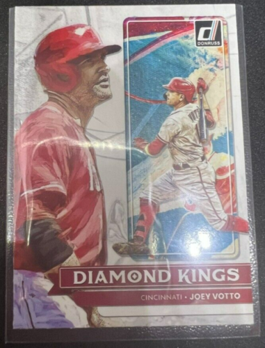 2022 Panini Donruss Baseball Nr. 23 Joey Votto Diamond Kings Einsatzkarte - Bild 1 von 2