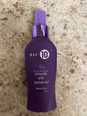 It's a 4oz Silk Express Miracle Silk Leave-In Conditioner - 4 Oz
