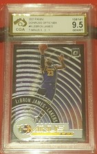 2021 Donruss Optic T-Minus 3...2...1 LeBron James - L.A. Lakers - CGA 9.5 - Gem