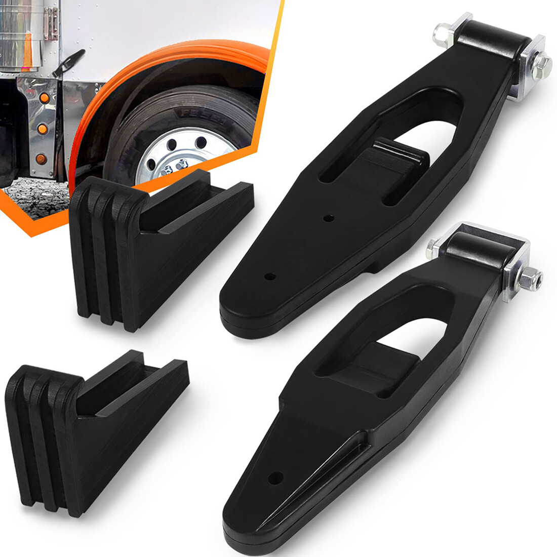 Hood Latch Assembly Kit For Kenworth & Peterbilt Trucks - Part # L56-0001 / HLK1035