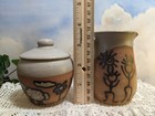 UNIQUE!  SUGAR & CREAMER POTTERY Made in Chile Carlota J Ceramica *Moving Sale* — photo 2