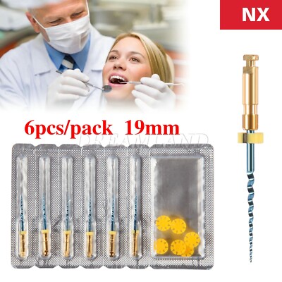 Endodoncia Dental NiTi Lima Rotativa Endo Retreatment Root Canal Engine 19mm NX