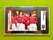 10 Shohei Ohtani CARD Mike Trout SGC 10 GEM MINT  2020 Topps  LOS ANGELES ANGELS