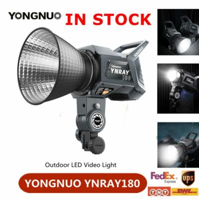 YONGNUO YNRAY180 180W Outdoor LED Video Light 3200K-5600K Bowens Mount fr Studio