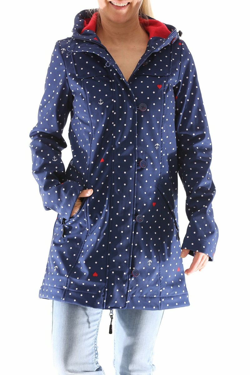 Blutsgeschwister Wild Weather Long Anorak Damen Jacke Mantel - Main Image