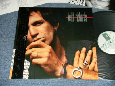 邦楽 KEITH RICHARDS 1988 Livebox KEITH RICHARDS ROLLING STONES Japan 1988 VJL-28056 NM LP+Obi TALK