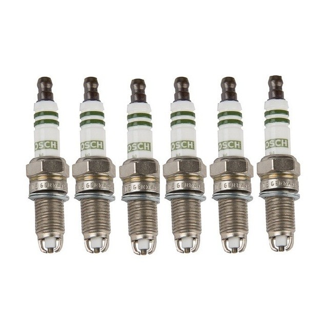Set of 6 BMW M3 2001 20022006 Z3 2002 Z4 2006 2007 Spark Plugs Bosch