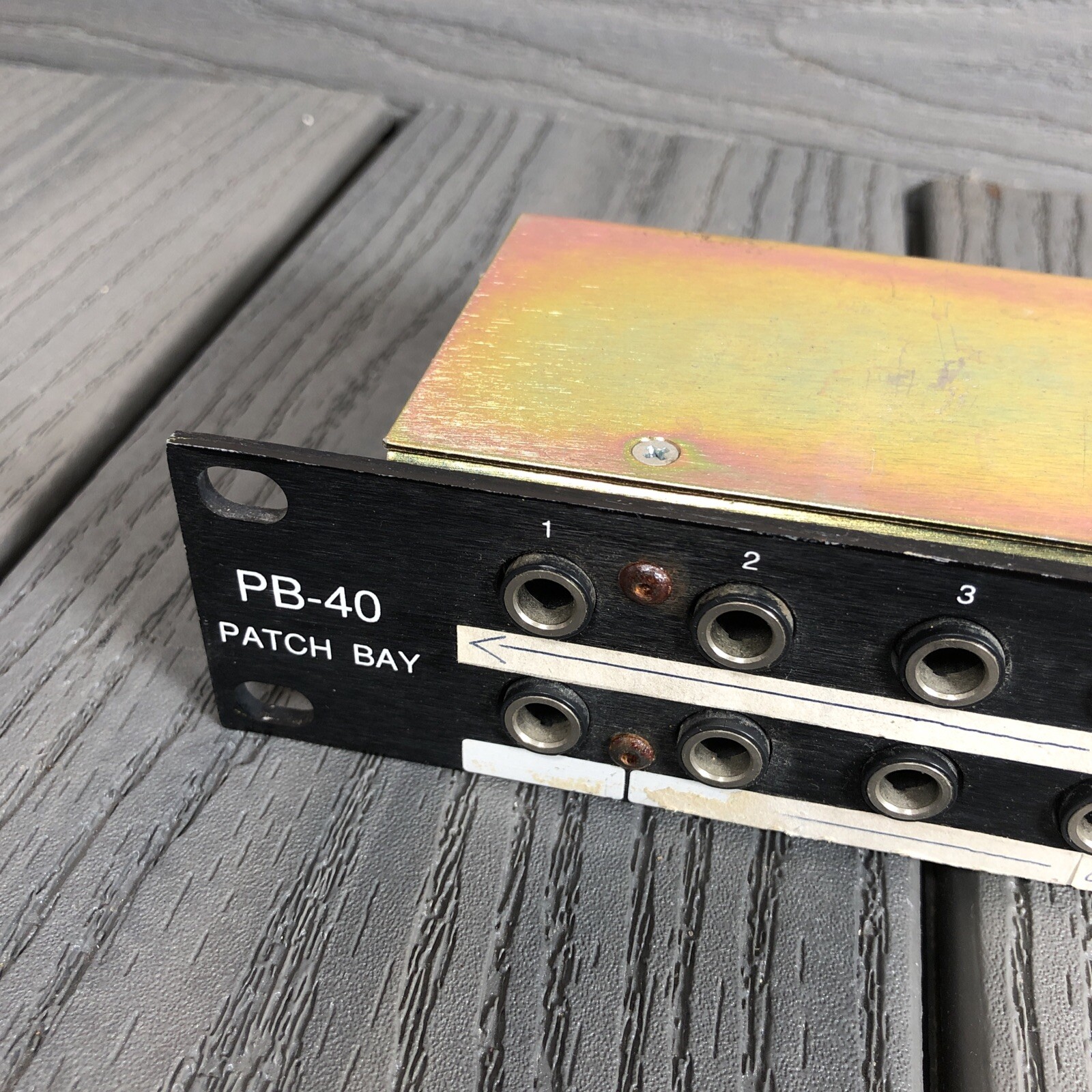 Columbus Mall Furman Model PB40 Patch Bay Used. Rack Mount