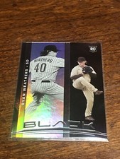 2021 Panini Chronicles Black Base #7 Ryan Weathers RC Padres B56