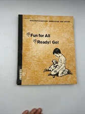Betts Basic Readers ABC Fun For All ABC Ready! Go! Teacher's Edition 1961 Unused