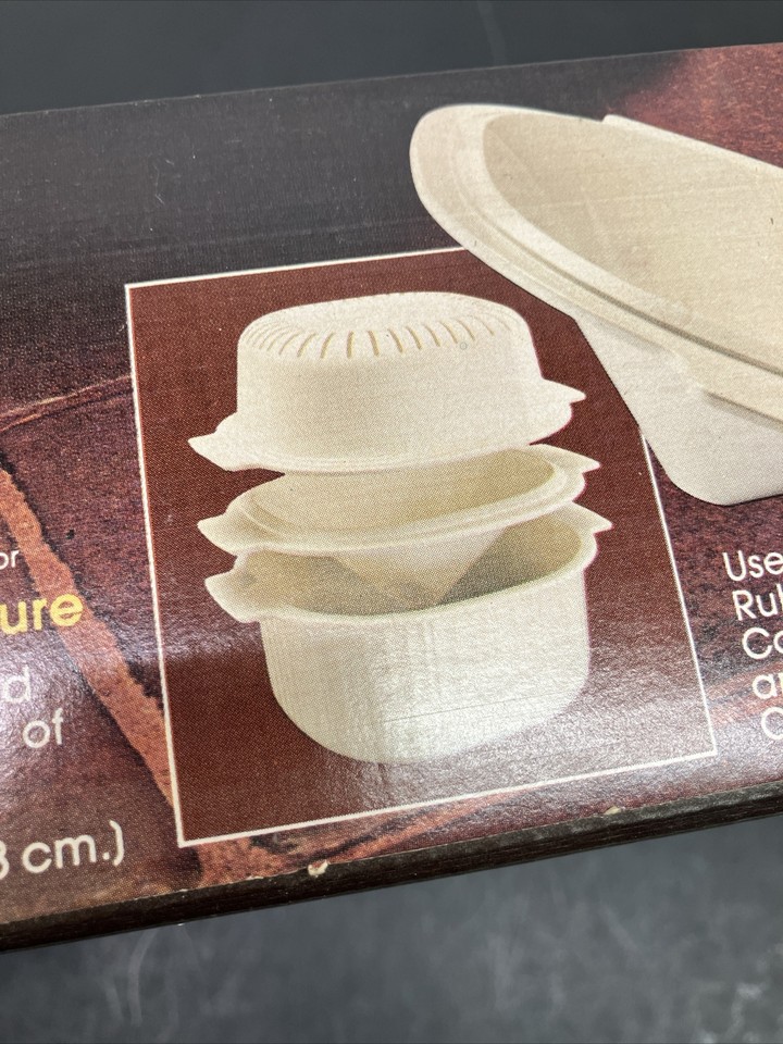 Rubbermaid Microwave Cookware 3QT Casserole Veggie Steamer Popcorn