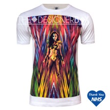 T-shirt Premium Organic Homme Femme Wonder Woman 1984 Affiche Inspirée du Film