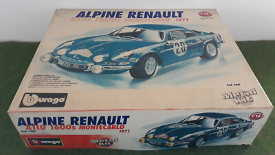 RENAULT ALPINE A110 1600S #28 MONTE CARLO 1971 1/16 n 1/18 kit