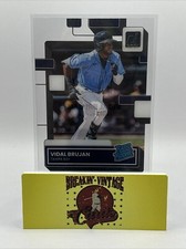 2022 Panini Chronicles - Clearly Donruss Rated Rookie Card of Vidal Brujan -Rays