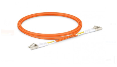 3x 1m Optical Fiber Cable 50/125µ 50/125 OM2 LSZH LC/LC Stecker orange 8x5