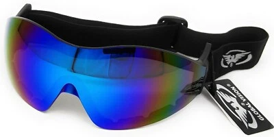 GLOBAL VISION U.S.A (SUPPPLIED FROM U.K STOCK) Shatterproof UV400 Race Jockey Brille 4 nationale Jagd Punkt zu Punkt & Arbeit NEU