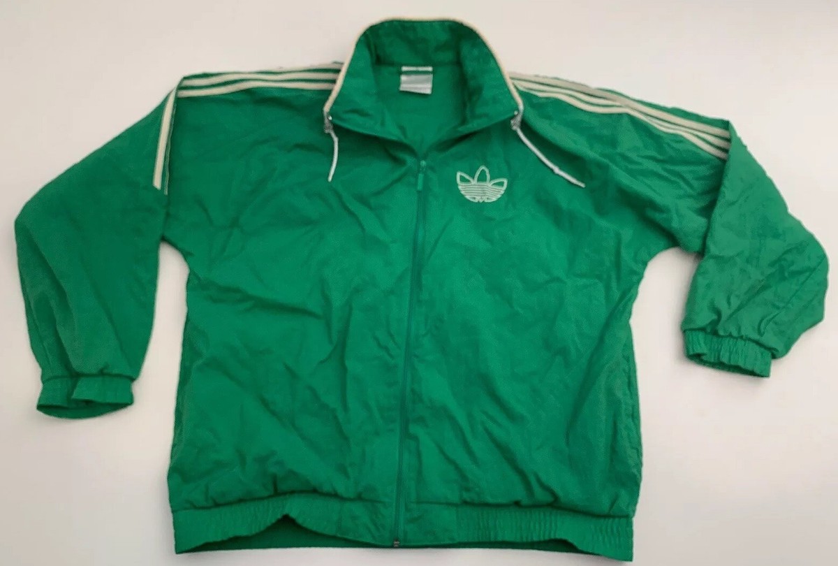 adidas】 80s sampling track jacket green