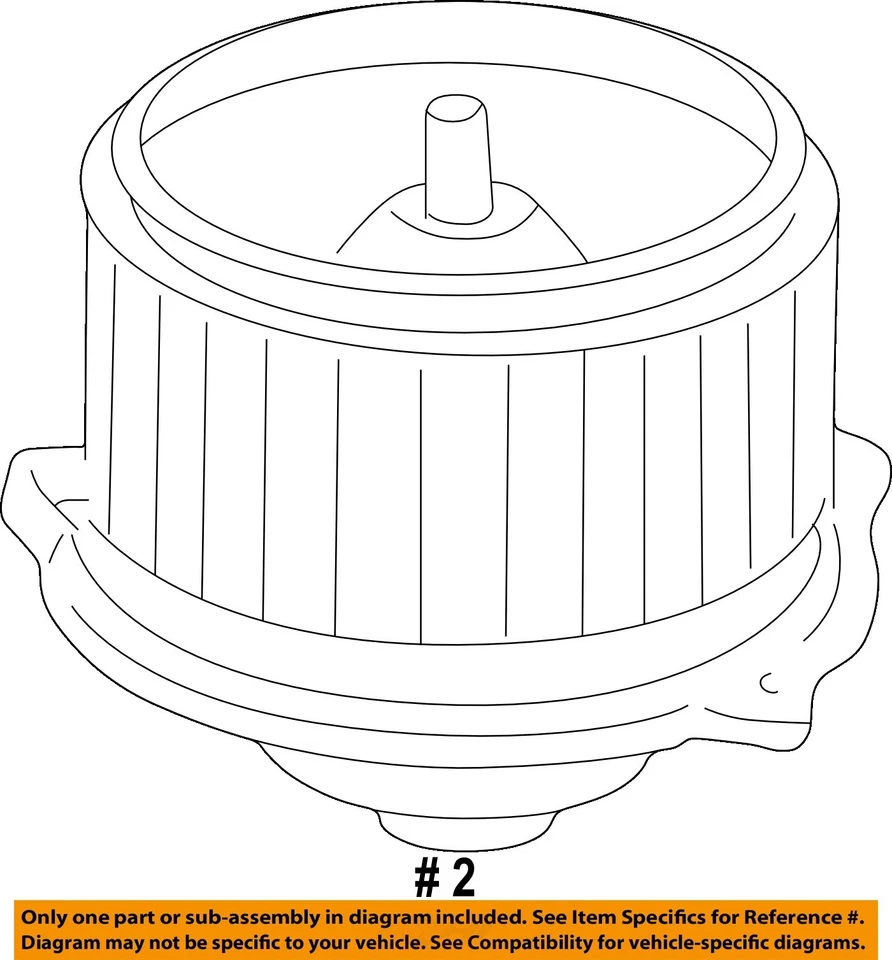 Used HVAC Blower Motor fits: 2008 Scion TC  Grade A - Image 4 of 4