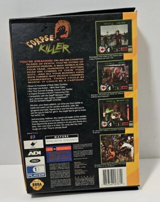 Corpse Killer Sega 32X CD W/Booklet 782346023614| eBay