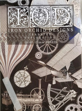 IOD Iron Orchid Designs Transfer EXPLORATION Brand New - w/Rub On Tool