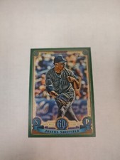 2019 Topps Gypsy Queen - Green #187 Justus Sheffield (RC)(PWE)
