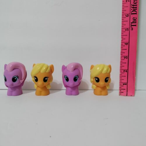 Playskool Friends My Little Pony Daisy Dreams Apple Jack Lot Of 4 Figure Toys - Picture 8 of 9