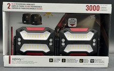 Infinity X1 Dual Powered Solar Work Light 2-pack Infinity X1 Solar Worklights
