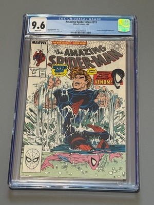 Amazing Spider-Man #315 Hydro-Man Venom CGC Graded 9.6 Marvel Comic Mcfarlane sp