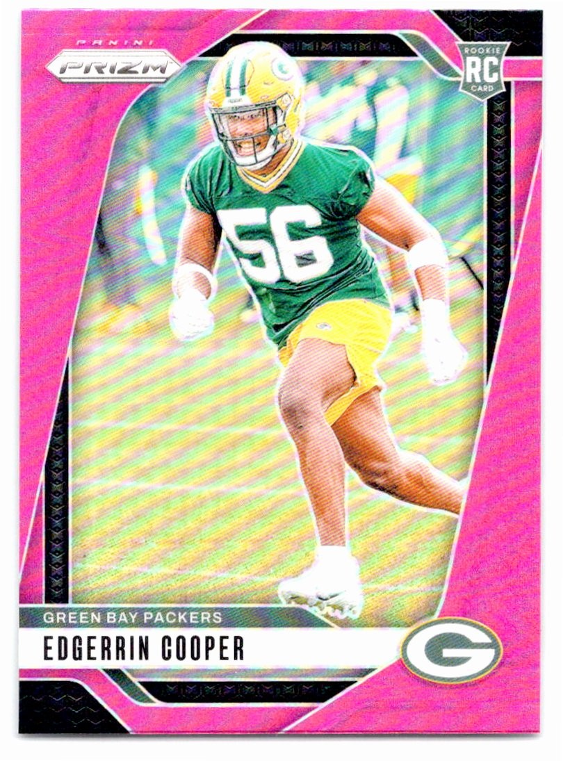 2024 Panini Prizm #331 Edgerrin Cooper Pink Prizm