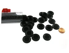 Koplow Games Black Mini Poker Chip 7/8in Tube of 50ea 