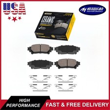 Rear Ceramic Brake Pads for 2011 - 2020 Toyota Sienna 2.7L 3.5L Base XLE Limited