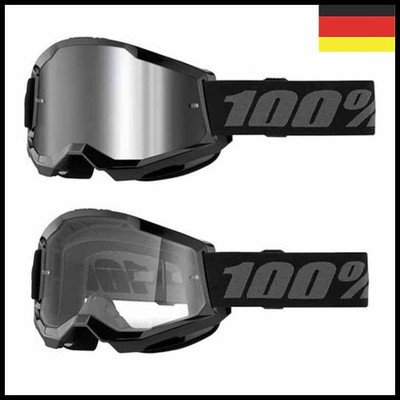 100 % Prozent Brille Strata2 Motocross Enduro Downhill Cross Mtb Dh Bmx Mx