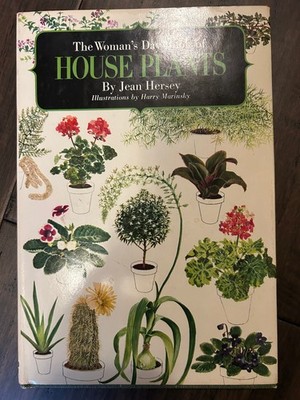 The Woman s Day Book Of Houseplants By Jean Hersey (1965 HCDJ)