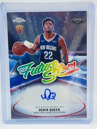 2025-26 Topps Chrome Derik Queen RC Future Stars Auto FS-DQ