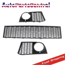 For BMW 5 (F10 / F11)  M Package 10-17 Front Bumper Grill SET Center Left Right