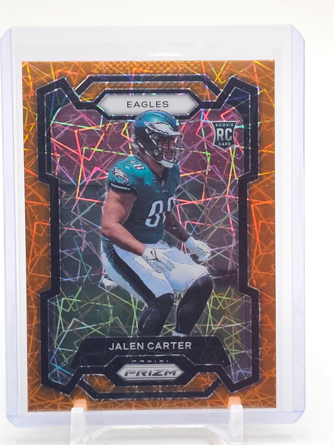 Jalen Carter Panini Prizm #381 Lazer