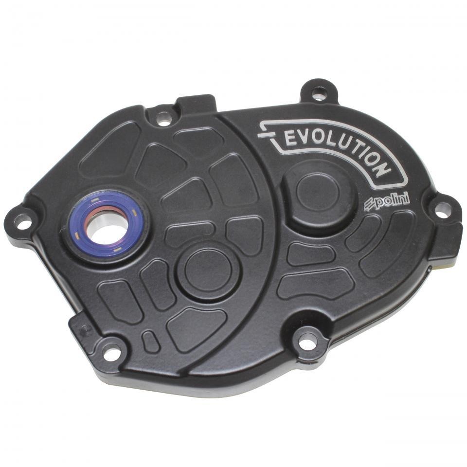 Carter de transmission Polini pour scooter MBK 50 Mach-G AC d'origine neuf en aluminium brut