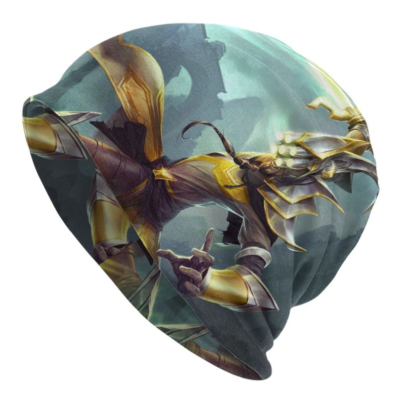 MASTER YI THE WUJU BLADESMAN Beanie Baggy Fit Slouchy Ski Hat Skull Cap