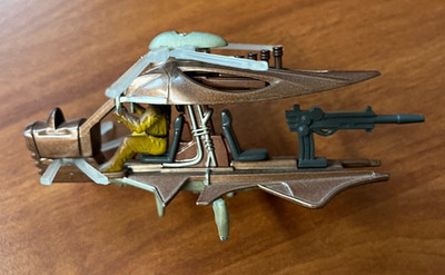 Star Wars Titanium Series Die Cast Wookie Flyer Vehicle Hasbro 2006