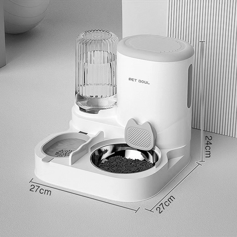 Automatischer Futterspender für Haustiere, 2-in-1, Futterbehälter für Hunde5083 - Bild 2 von 4