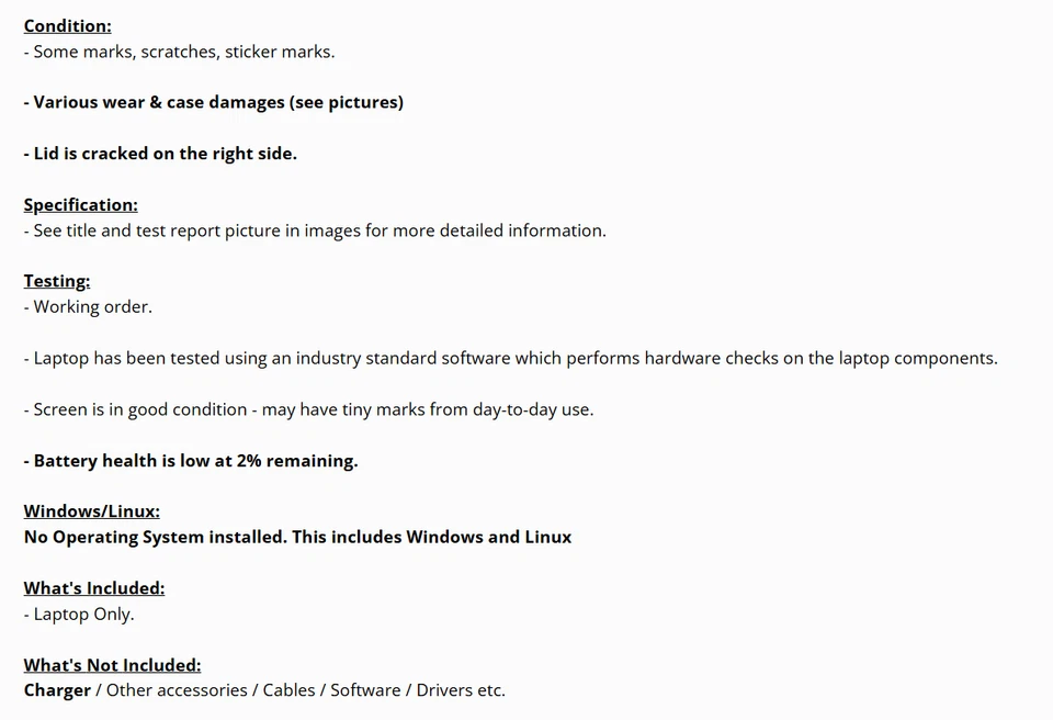Dell Latitude 5511 · i5-10300H · 8GB · 256GB, photo 2 of 5