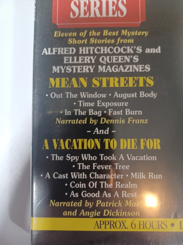 Great Mystery Series Alfred Hitchcock Ellery Queen Audio Book 11 Stories 6 Hours - image 4 of 4