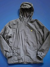 Lyle & Scott Zip Through Hooded Jacket (JK464V) anthracite/gun metal - L - neuw.